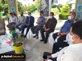 مراسم گرامیداشت هفته دفاع مقدس در محل دانشکده 3