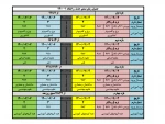 جدول زمانی حذف و اضافه ترم 1-1400 2