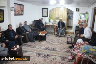 دیدار با خانواده شهید شعبانعلی ذبیحیان در سالروز وفات حضرت ام البنین  2