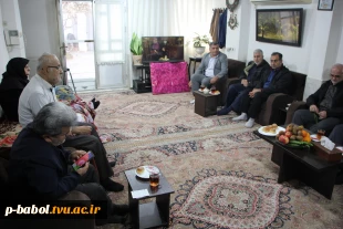 دیدار با خانواده شهید شعبانعلی ذبیحیان در سالروز وفات حضرت ام البنین  3