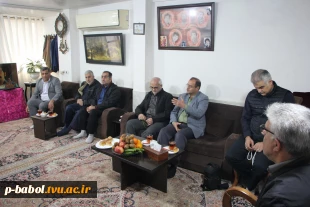 دیدار با خانواده شهید شعبانعلی ذبیحیان در سالروز وفات حضرت ام البنین  4