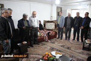 دیدار با خانواده شهید شعبانعلی ذبیحیان در سالروز وفات حضرت ام البنین  6