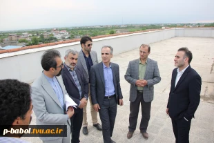 بازدید مدیر کل دفتر فنی و طرح های عمرانی دانشگاه فنی و حرفه ای از دانشکده فنی و حرفه ای پسران بابل  8