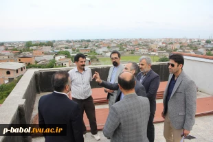 بازدید مدیر کل دفتر فنی و طرح های عمرانی دانشگاه فنی و حرفه ای از دانشکده فنی و حرفه ای پسران بابل  9