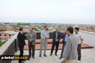 بازدید مدیر کل دفتر فنی و طرح های عمرانی دانشگاه فنی و حرفه ای از دانشکده فنی و حرفه ای پسران بابل  11