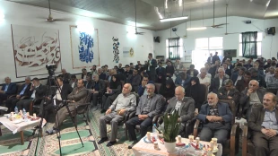مراسم تکریم جناب آقای کوروش فتاحی ریاست سابق و جناب آقای ولی محمدپور ریاست جدید دانشکده 16