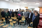 تقدیر از اساتید با حضور صمیمانه ریاست و همکاران معاونت آموزشی دانشگاه ملی مهارت واحد پسران بابل در کلاسها 6