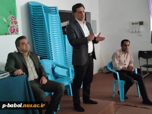 حضور دکتر محمدپور و دکتر رضوی در هنرستان ۴۱۲ نوشیروانی و سخنرانی برای دانش آموزان سال آخر 2