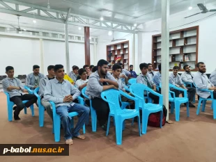 حضور دکتر محمدپور و دکتر رضوی در هنرستان ۴۱۲ نوشیروانی و سخنرانی برای دانش آموزان سال آخر 4