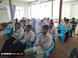 حضور دکتر محمدپور و دکتر رضوی در هنرستان ۴۱۲ نوشیروانی و سخنرانی برای دانش آموزان سال آخر 5