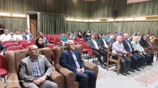 مراسم تجلیل از افتخارآفرینان مسابقات ملی برنامه نویسی "کید کد ۲۰۲۵ " در سالن همایش بنیاد علمی حریری بابل 3