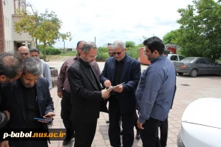 بازدید دکتر حسن نتاج نماینده محترم مردم شریف شهرستان بابل در مجلس شورای اسلامی از دانشکده ملی مهارت پسران بابل 6
