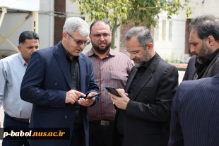 بازدید دکتر حسن نتاج نماینده محترم مردم شریف شهرستان بابل در مجلس شورای اسلامی از دانشکده ملی مهارت پسران بابل 7